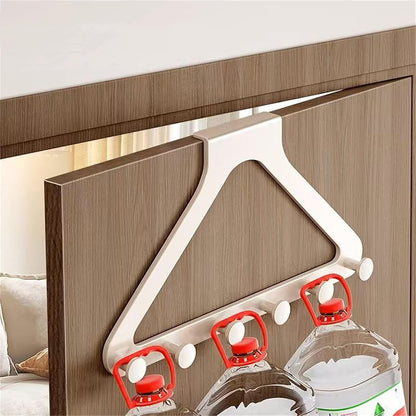 Over The Door Hook Rack Heavy Duty Door Back Hanging Hook Storage Organizer No Drill