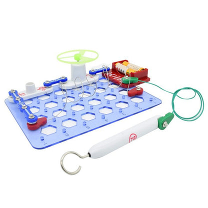 Electric Circuits Blocks Science Electronics Experiments Set Educational Toys