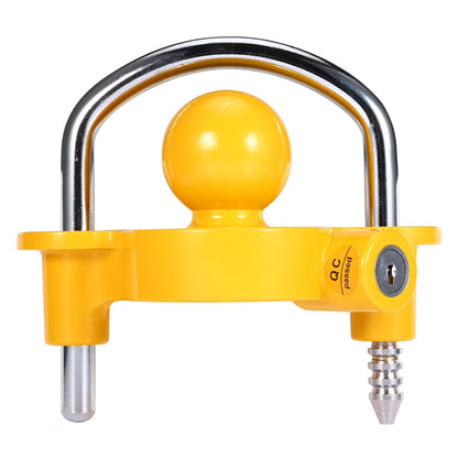 Adjustable Trailer Coupler Lock for 4.76cm 5.08cm and 5.87cm Hitches