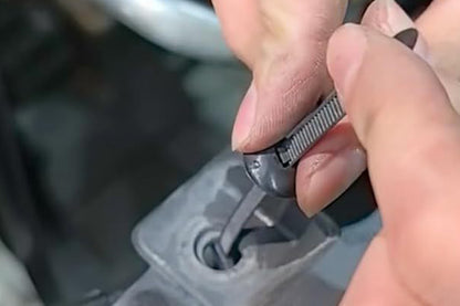 200Pcs Nylon Universal Cable Tie Buckle Zip Tie for Car Repair Wire Bundling