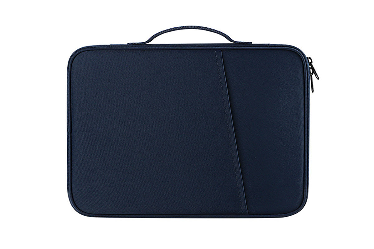 2Pcs Tablet Sleeve 10.8-13 inch Laptop Sleeve Protective Carrying Case Bag Travel Pouch-Blue