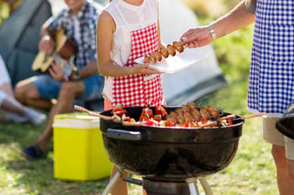 Chicken Wing BBQ Fork Metal BBQ Grilling Fork Chicken Wing Grilling Rail