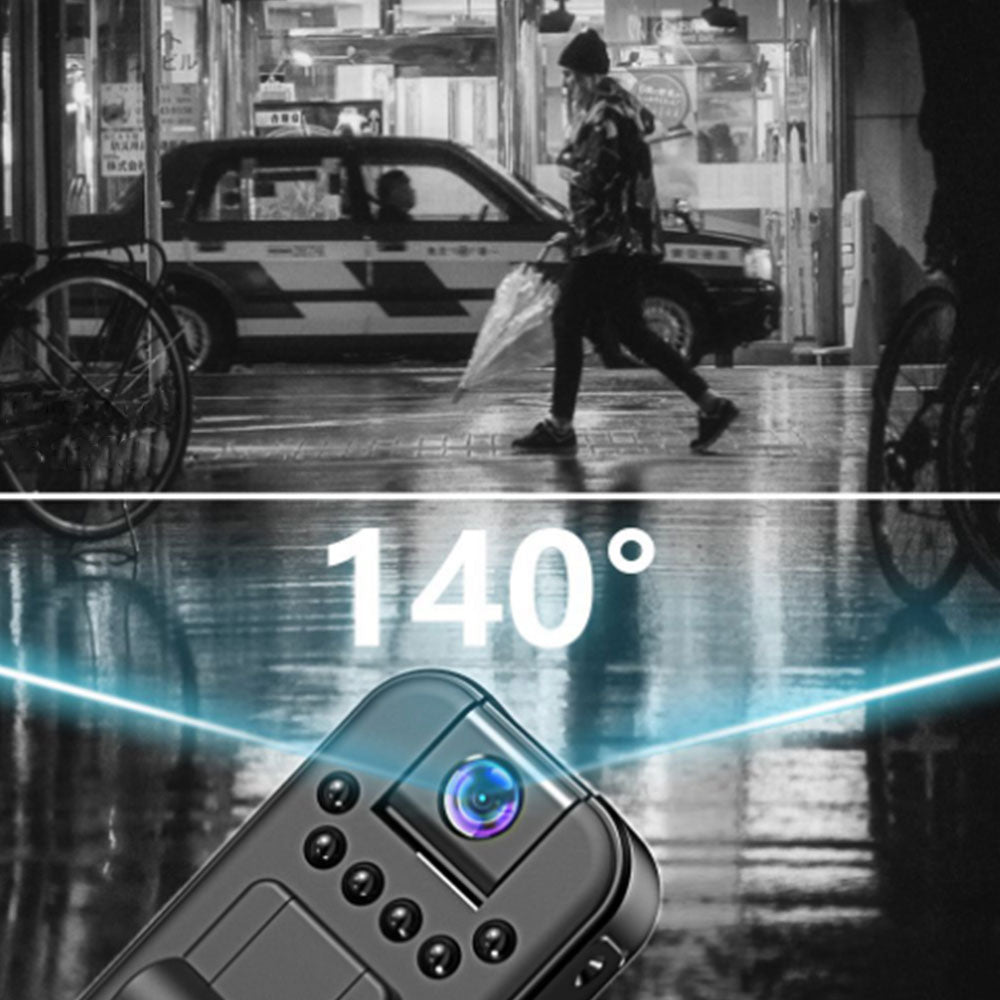 1080P Clip-on Recording Camera Portable Video Audio Body Mounted Camera