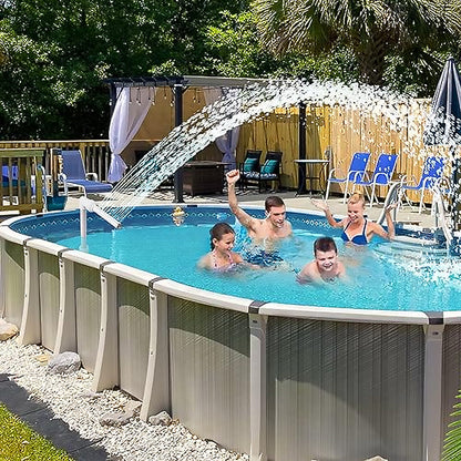 Swimming Pool Waterfall Fountain Above Ground Pool Sprinkle Accessories Single Fountain Head Style