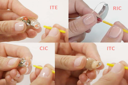 32Pcs Set Hearing Aids Wax Guards Filters for Starkey RIC ITC ITE CIC Hearing Aid