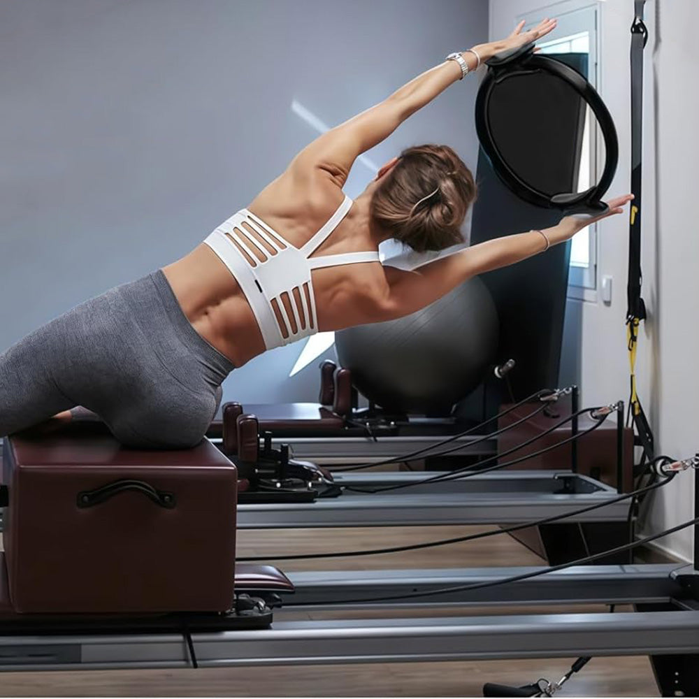 Yoga Set Pilates Essentials Kit For Women With Pilates Ring And Ball -Black