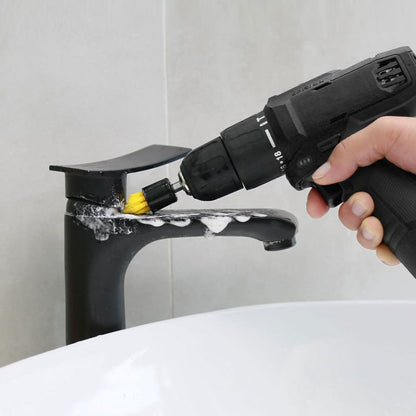 6Pieces Electric Drill Brush Attachment Cleaning Set Power Scrubber Shower Tile Auto Cleaning Tools