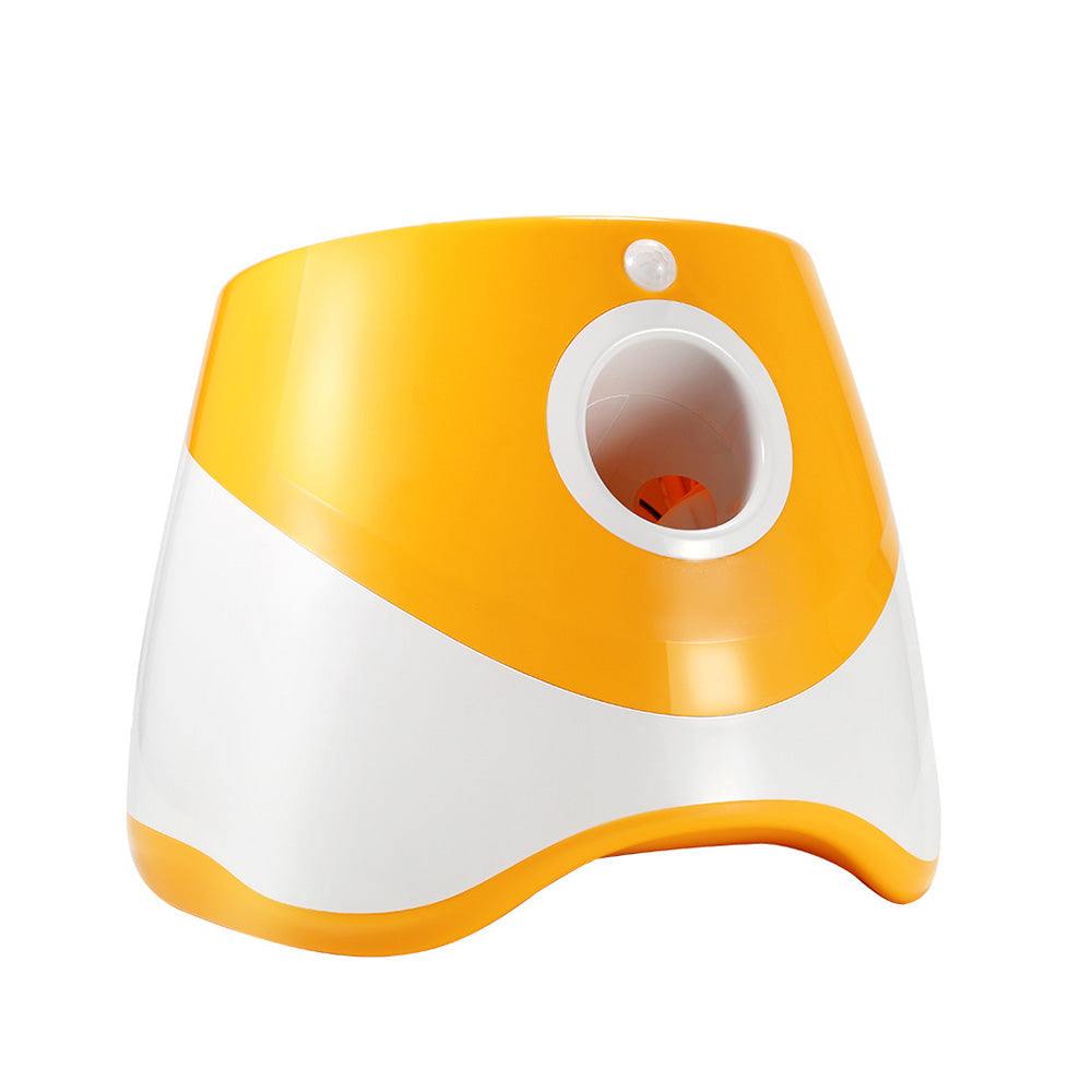 Automatic Dog Tennis Ball Launcher with 3 Balls - Orange