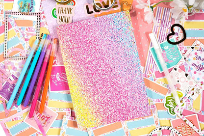 DIY Journal Kit for Girls Age 6 Journaling Art Crafts Kit Scrapbook Diary-Blue