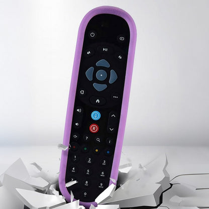 Remote Control Shockproof Cover for Sky Q Protective Silicone Case-Purple