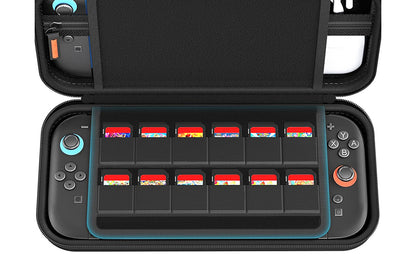 Protective Hard Shell Carrying Case With 24 Game Card Slots For Switch 2