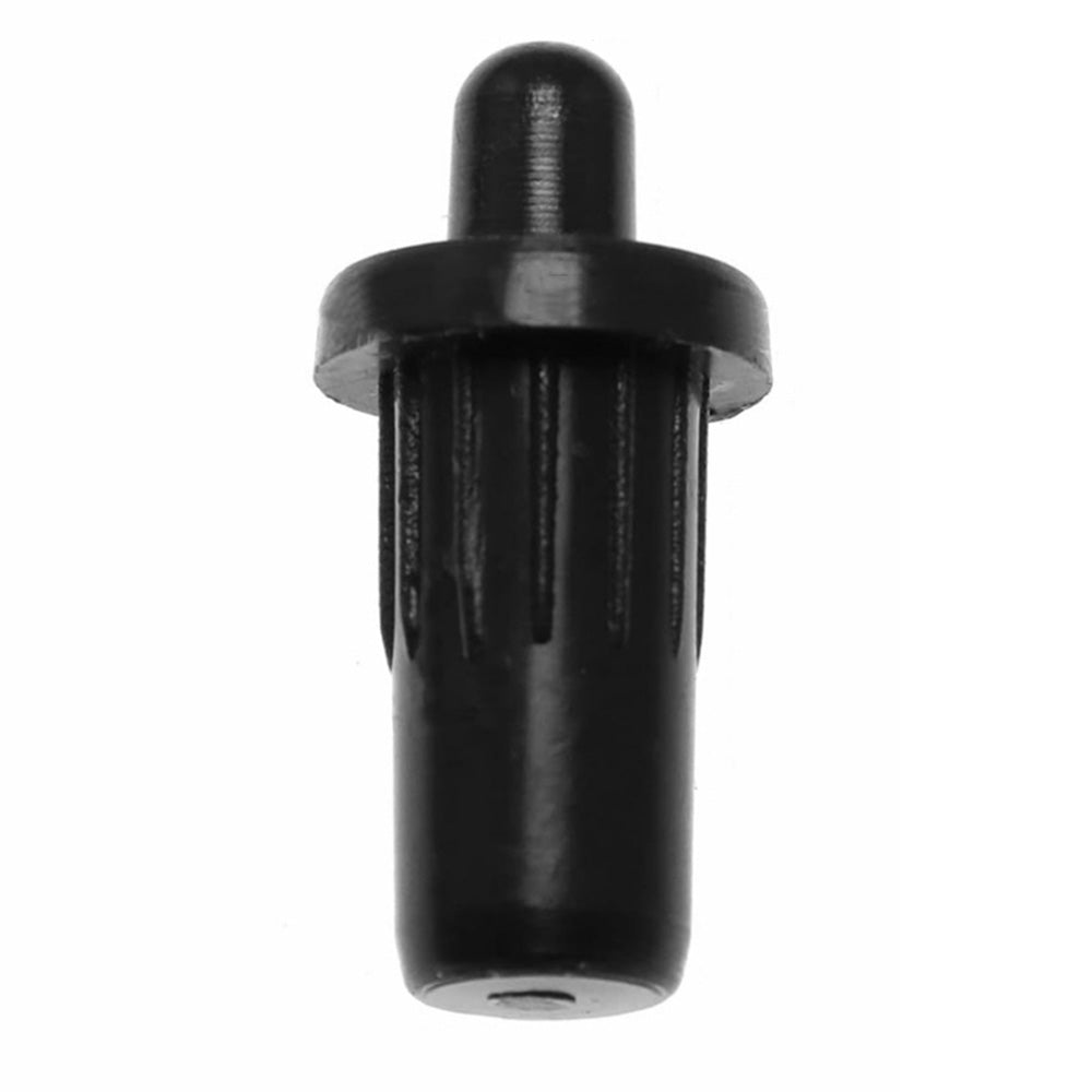50 Pieces Plastic Spring Pivot Pins for Plantation Shutters - Black