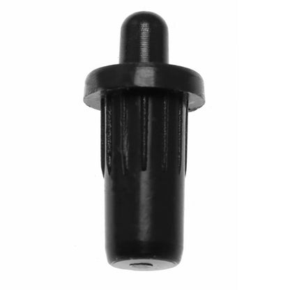 50 Pieces Plastic Spring Pivot Pins for Plantation Shutters - Black
