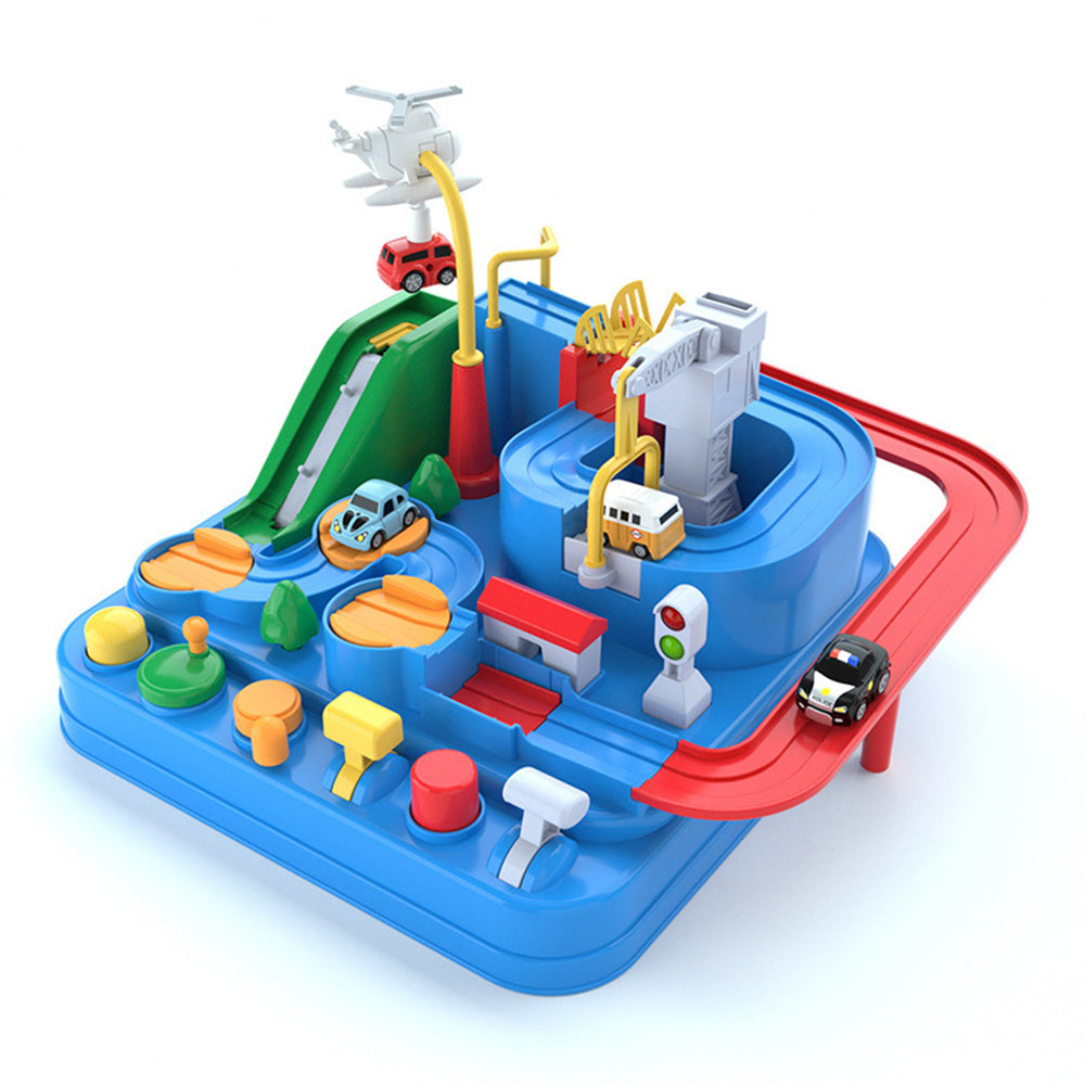 TEMI Race Toys Car Kids Track City Car Toy for Birthday Chirstmas