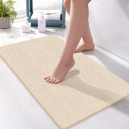 Non Slip Shower Mat with Drainage Holes Bath Mat Bathroom Floor Mat 60x90cm