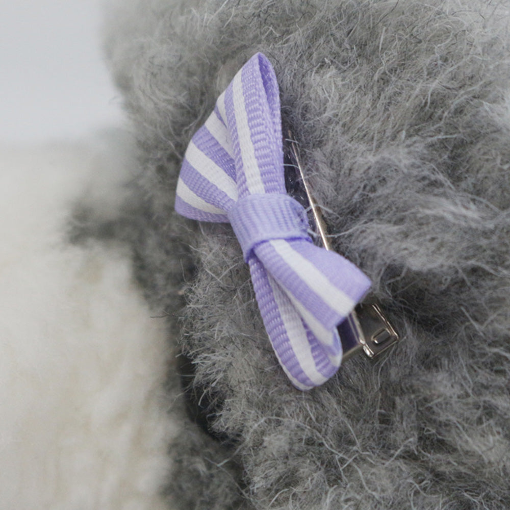 60PCS Pet Bowknot Hair Bows with Clips for Pet Grooming and Decoration