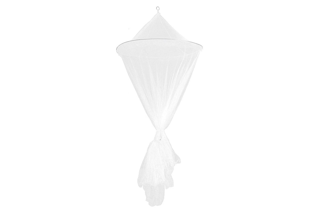 Mosquito Net Bed Canopy for Girls Dome Mosquito Netting for Single to Adult Size Beds-White