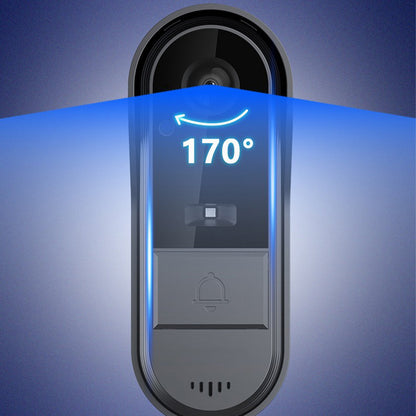 1080P Wireless Smart Doorbell Camera No Subscription with 4.3in Monitor