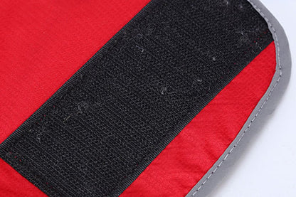 Cozy Reflective Waterproof Dog Winter Coat Windproof Warm Winter Dog Jacket-Red