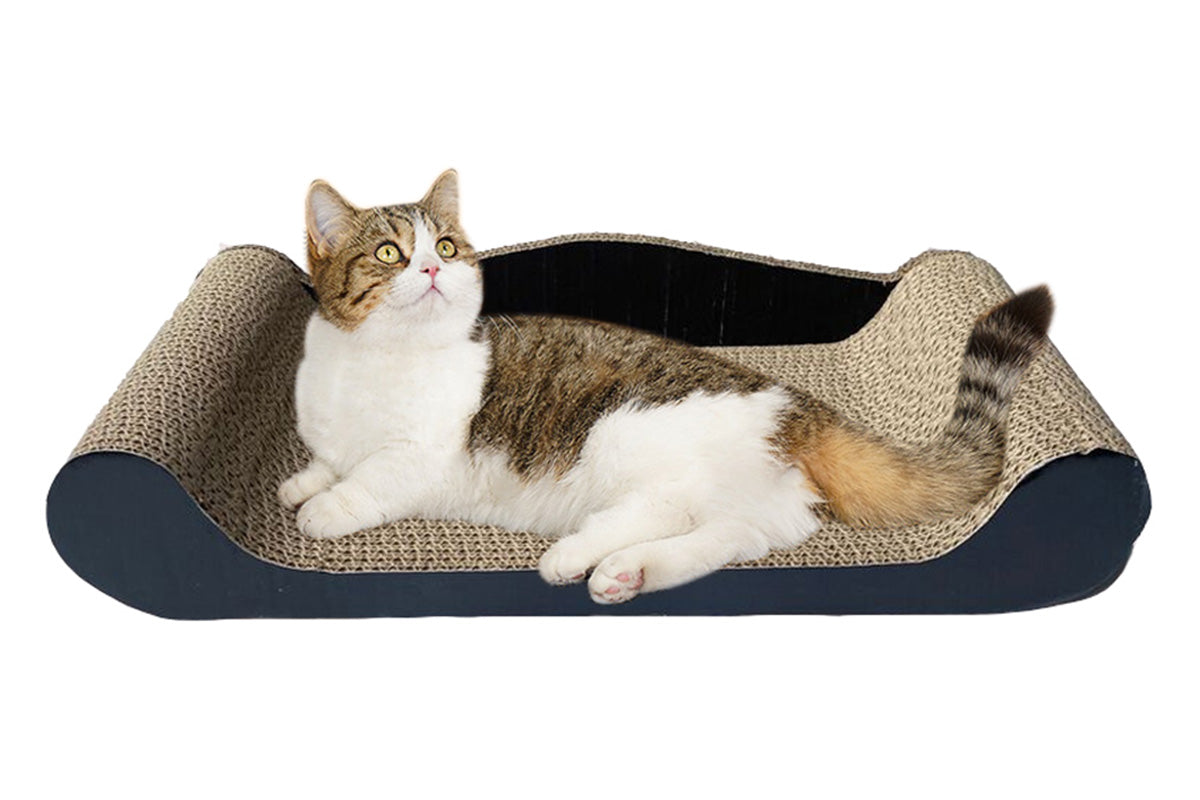 Cat Scratching Board Cat Toy Post Scratcher Corrugated Cardboard Pet Gym Toy