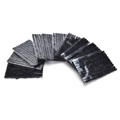 100Pcs Tire Repair Rubber Strips Tubeless Tire Puncture Repair Kit for Car