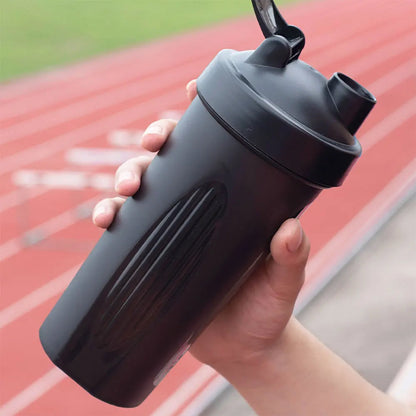 600ML Shaker Bottles Protein Mixes Shaker Bottle Shaker Cup Black