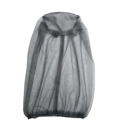 5PCS Mosquito Head Net Bug Hat for Camping Hiking Fishing and Gardening Light Gray