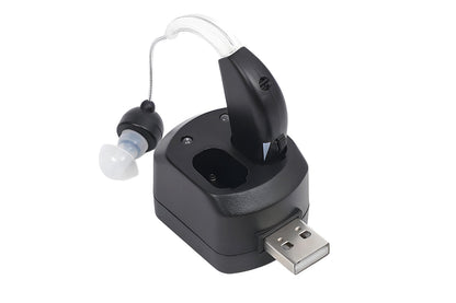 Hearing Aids Rechargeable with Noise Cancelling and Volume Control for Seniors