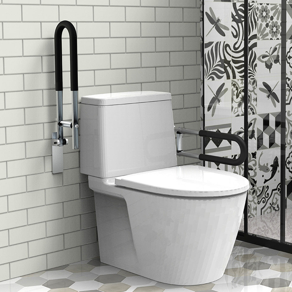 U Shaped Bathroom Support Rail With Anti Slip Foam