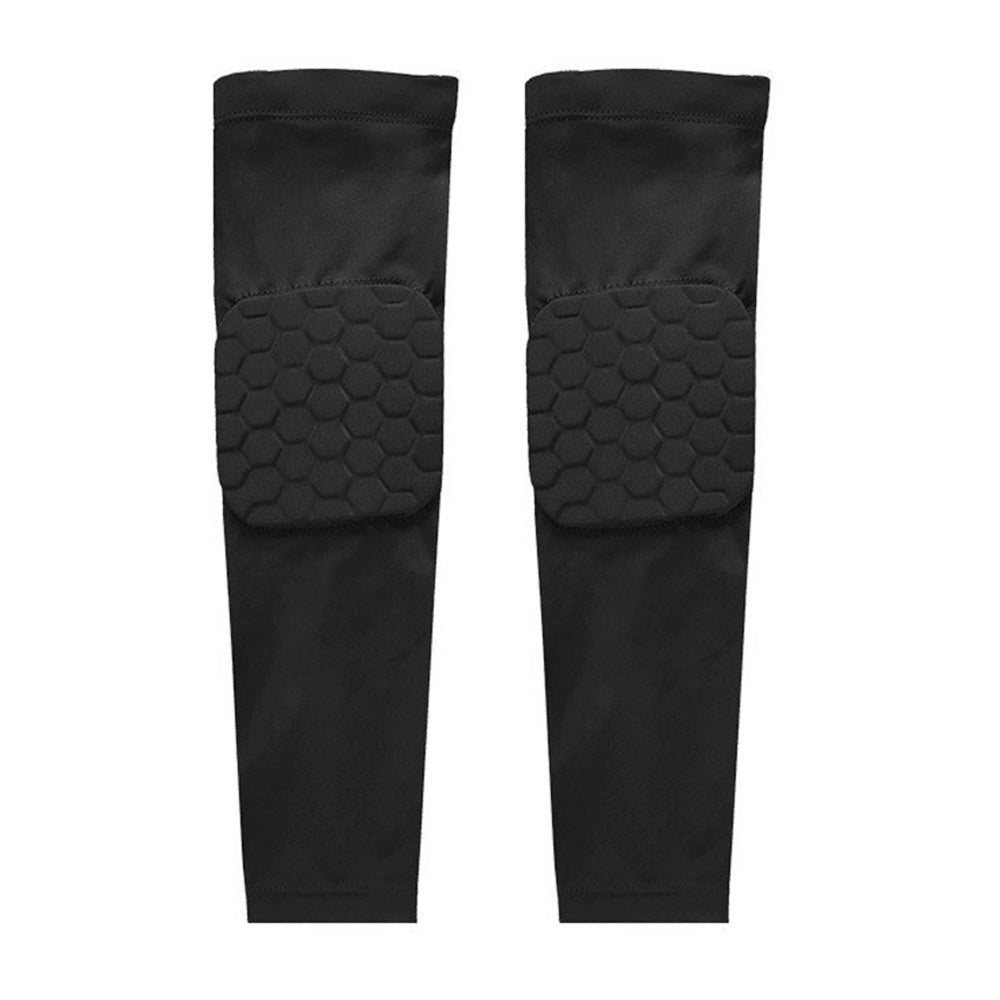 Pair of Elbow Sleeve Support Brace Pads Compression Arm Guard Gym Sports Protector