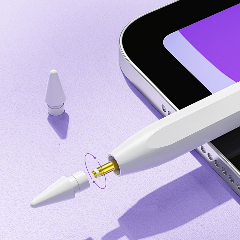Stylus Pen for iPad 2018 to 2025 with Magnetic Charging Tilt Sensitivity Palm Rejection