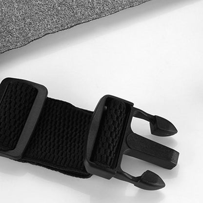 Sport Waist Bum Slim Belt Bag forJogging Running Hiking Zipper Fanny Pack Pouch Gray