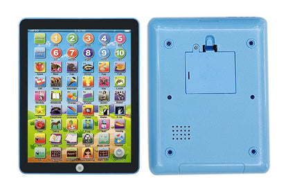 Little Ones Learning Pad to Learn Music Words Alphabet Electronic Educational Toy-Blue