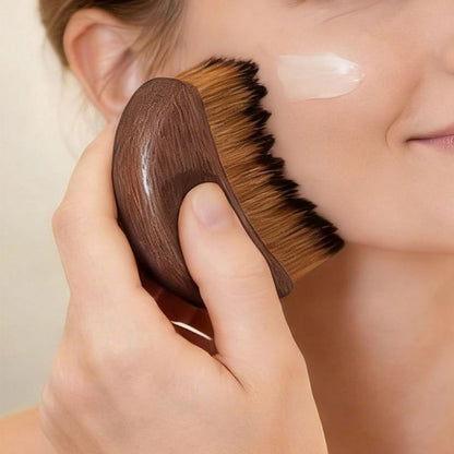 2Pcs Facial Massage Brush Gua Sha Tool for Face Sculpting