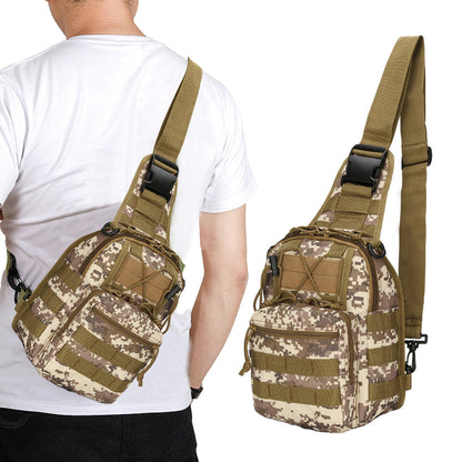 Men Tactical Chest Bag Pack Sling Messenger Shoulder Bag Sport Bag Style 3