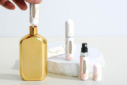 6pcs 5ml Refillable Mini Perfume Bottle Portable Travel Spray Atomizer