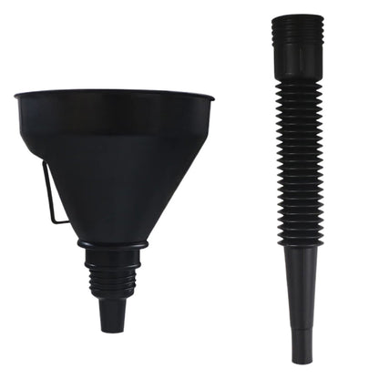5Pcs Set Plastic Oil Funnels for Car Flexible Funnel with Hose for Gas Fuel Liquid Transfer