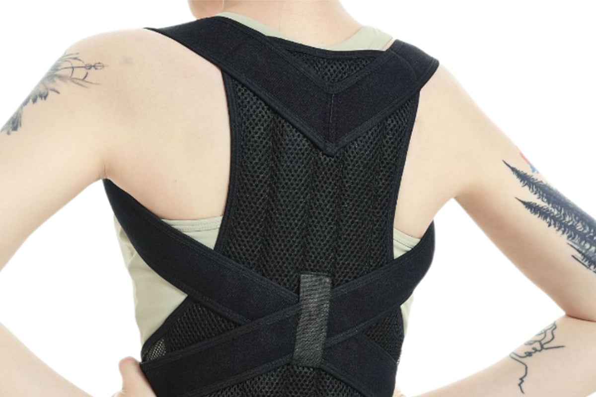 Posture Corrector for Women Men Adjustable Back Brace Shoulder Support Spine Breathable