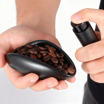 Ceramic Coffee Bean Dosing Tray Set