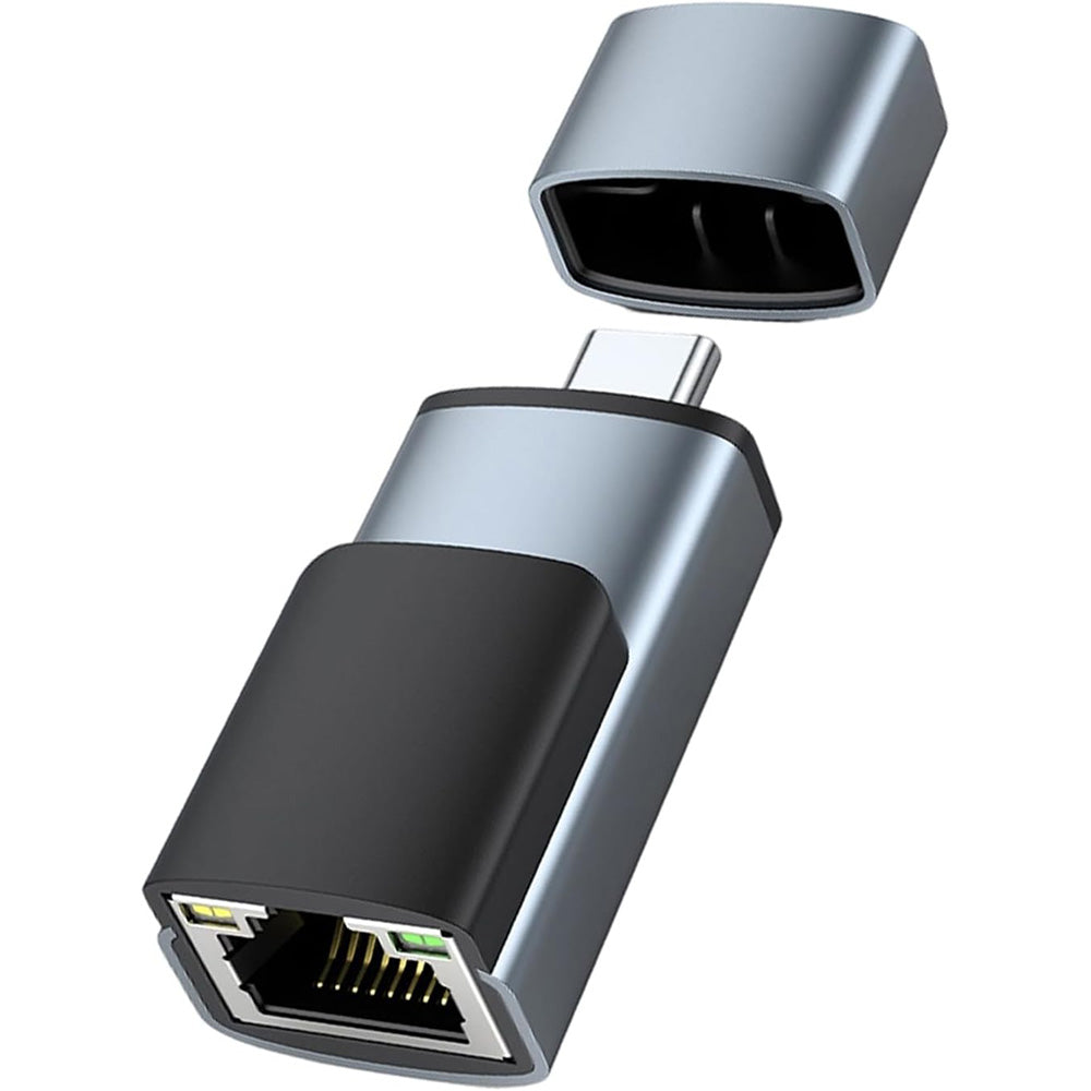 Type C Male to RJ45 Gigabit Ethernet Adapter 1000Mbps Network Converter