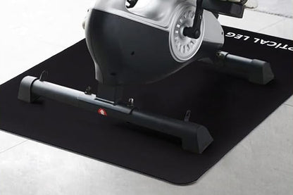 Non Slip Ellipse Leg Exerciser Workout Mat Under Desk Elliptical Exercise Mat