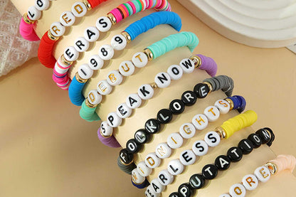 22Pcs Taylor Inspired Friendship Bracelets Set for Concert Outfit Album Inspired Fans Gift Merch