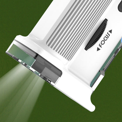 Portable Microscope with 1000X Magnification HD Screen Educational Toy-White
