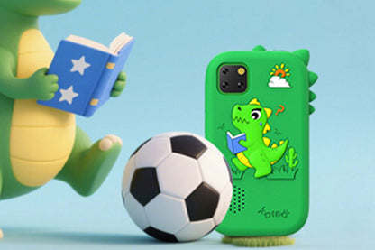 Little Ones Smart Phone with Dual Cameras and 32GB Card Christmas Birthday Gift for Aged 4 -Green