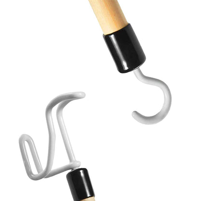 2 in 1 Sock Aid and Dressing Stick Set for Seniors No Bending