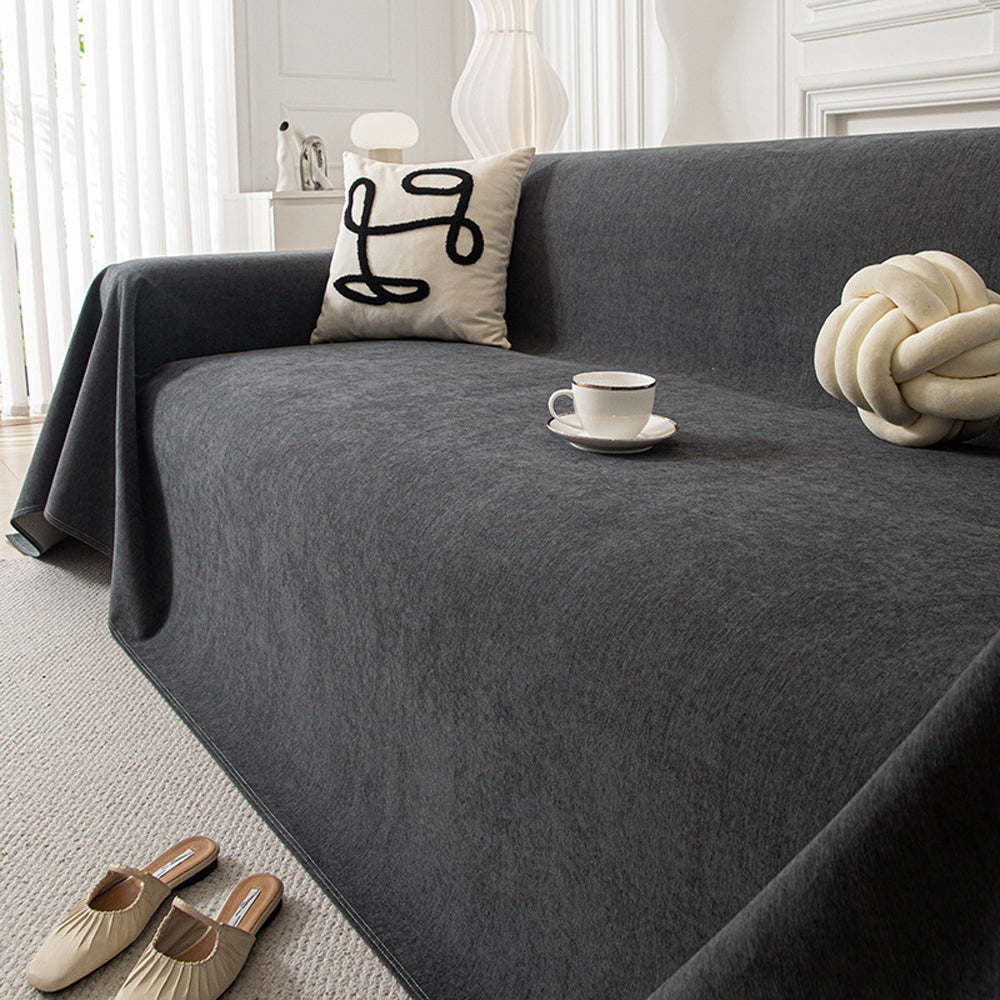 2Pcs Couch Covers for Sectional Sofa