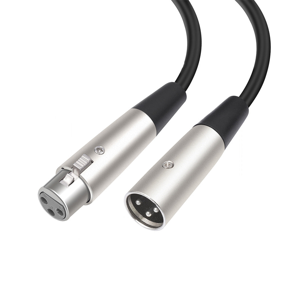 3 Pin XLR Male to Female Balanced Shielded Microphone Audio Cable