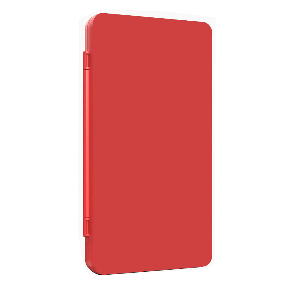 24-in-1 Game Card Storage Case Snap-Closure Protection Box for Nintendo Switch Lite / OLED Red