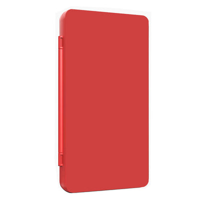 24-in-1 Game Card Storage Case Snap-Closure Protection Box for Nintendo Switch Lite / OLED Red