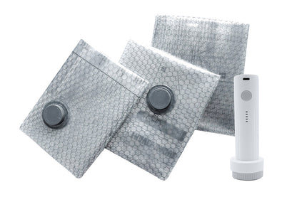 18 Pieces Travel Vacuum Storage Bag Set with Air Pump